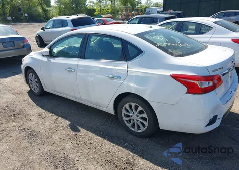 2018 Nissan Sentra Sv z USA, uszkodzony, nr VIN 3N1AB7AP3JL651231